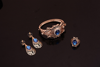 necklace, earrings, bracelet, ring set necklace, earrings, bracelet,